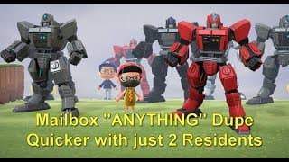 Duplicate items via mailbox timing (alternate setup)